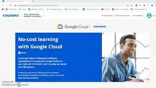 Coursera + Google Cloud Offering FREE 30-Day Certificate Learning Path And Exam Voucher