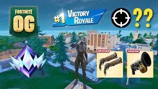 OG Fortnite Ranked Reload | High Kill Gameplay | Controller
