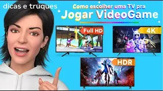 COMO ESCOLHER A MELHOR TV PARA GAMES | Canal da Lu - Magalu