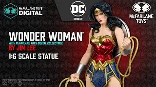 NEW DC Direct™ Wonder Woman™ 1:6th Scale Statue by Jim Lee w/Digital | Action Figure Showcase
