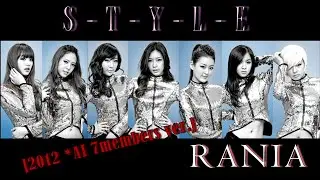 「AI COVER」RANIA 라니아 - Style (7 Members 2012 Ver.)