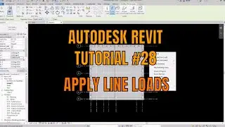 Apply line loads in revit