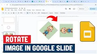 How to Rotate an Image in Google Slides | Easy Image Rotation Tutorial