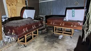 ABANDONED Funeral Home With Ashes, Full Embalming Room, Hearse & Much More!