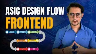 VLSI FOR ALL - ASIC Design Flow Part-1 | Frontend - VLSI Flow Cycle | Difference between FPGA & ASIC