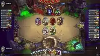 Streaming test: Hearthstone with OBS, with deck tracker