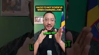 Hacks when changing jobs #careerhack #careeradvice #playtoyourstrengths #coachjasonho
