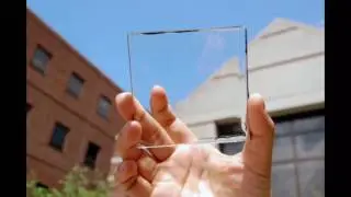 clear solar panel