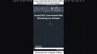 AutoCAD Command Not Showing on Screen 