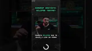 🪂 ECLIPSE TESTNET - AIRDROP GRATÚITO COM $65M DE INVESTIMENTO!