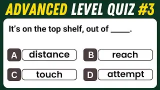Can YOU pass the HARDEST English Grammar Quiz? Advanced Grammar Test 03