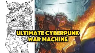 Ultimate Weapon. Dragoon Full Body Cyborg. Cyberpunk Red, Cyberpunk 2020, Cyberpunk 2077