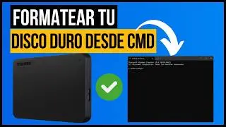 🟢 Cómo FORMATEAR DISCO DURO EXTERNO desde CMD usando DISKPART
