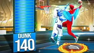 I broke NBA2K with a 140 Dunk Rating (Unlimited Contact Dunks)