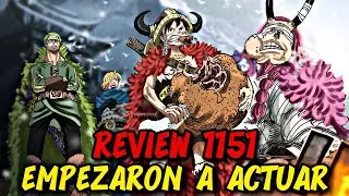 ONE PIECE 1151 (REIVEW COMPLETA) El grupo de Luffy empezó a ACTUAR🤯🔥