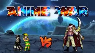 Dio K1 V2 & Jotaro K1 V2 VS Monster White Beard V2 OP in Jump Force Mugen