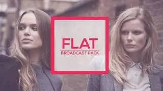 After Effects Template : Flat Broadcast Pack