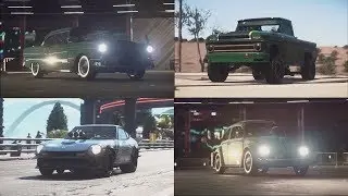 Need for Speed : Payback : All Derelict Car Locations , Chassis & Parts