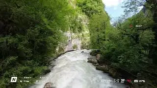 GPS Signal Lost / DJI Avata / Yupsharsky canyon /Юпшарский каньон Абхазия