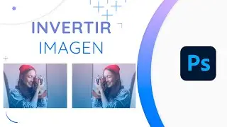 How to flip or invert an image in Photoshop. ↪️