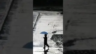 ночной город дождливый