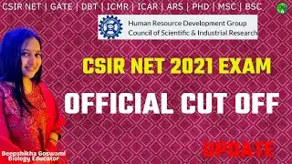 UPDATE | CSIR NET 2021 CUT OFF PUBLISHED | DEEPSHIKHA GOSWAMI