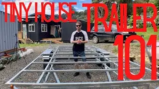 Tiny House Trailer Dunedin, New Zealand: Our Newest Tiny House Trailer