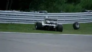 Formula 2 spin and heavy crash at Westfeild Bend