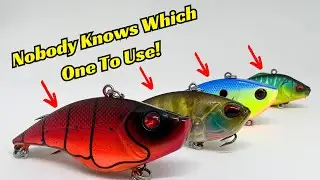 Most Anglers Don’t Know How To Choose The Correct Lipless Crankbait! Do You?