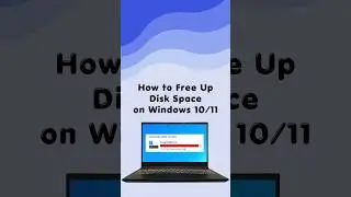 How To Free Up Disk Space on Windows 10/11? #windowstutorials
