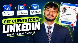 How to Get Clients from LinkedIn | Complete Client Acquisition Roadmap  | ScaleOpti