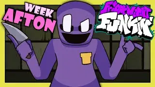 FUNKIN AT FREDDY'S AFTON [FULL WEEK] 👾 FNF HARD MOD FNAF 😵