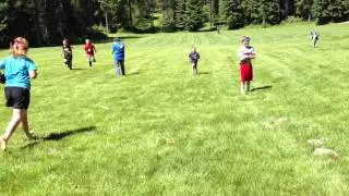 Denis and Rodik doing a parent-child exercise