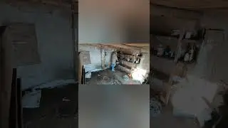 Уборка в гараже.