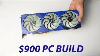 $900 GAMING PC BUILD | INTEL ARC B580 | AMD RYZEN 7 9700X