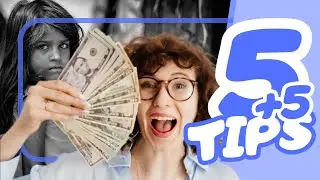 🔵 5 + 5 quick and useful tips to stop being poor [#shoeplay]