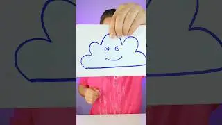 HOW to make it RAIN? 🌧️😲 Simple Magic Trick 🪄