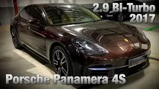 Porsche Panamera 4S 2 9 Bi Turbo 2017. Оverview, the breath of your car.