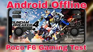 GAME BARU ADA BAHASA INDONESIANYA - GUNDAM BREAKER 4 UZUY ANDROID POCO F6 GAMING TEST