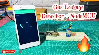 Gas Detector System With Notification Using NodeMcu & Blynk Application By 
