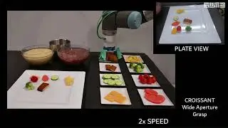 This robotic hand can help you pick your food items and plate your dish.