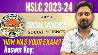 SOCIAL SCIENCE SOLVED PAPER 2023-24 10TH/MATRIC EXAM| |SOCIAL SC. PAPER SOLVED ,2024 OMR Answer Keys