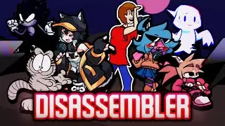 DISASSEMBLER but Every Turn a Different Character Sings 🎶⚡ (FNF VS The Shaggy Mod Everyone Sings It)