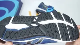 ASICS Gel-Foundation 13 2E (Wide) - Blue Black - Unboxing | Walktall