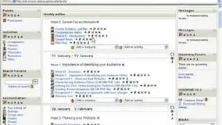 Moodle - Moodle Interface