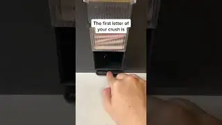 The first letter of your crush is.. 