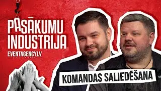 PASĀKUMU INDUSTRIJA #05 Komandas saliedēšana. Jānis Krops (Swedbank), Vilnis Brēmanis (Training Lab)