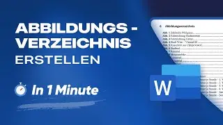 In 1 Minute Abbildungsverzeichnis erstellen (automatisch, Nummerierung) | BachelorPrint
