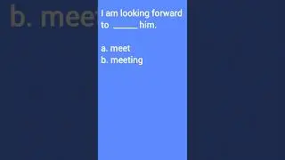 🔥LOOK FORWARD TO 🔥 PHRASAL VERB. 