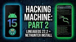 OnePlus 6T to Hacking Machine Part 2: Install LineageOS 22 & NetHunter 🐉📱